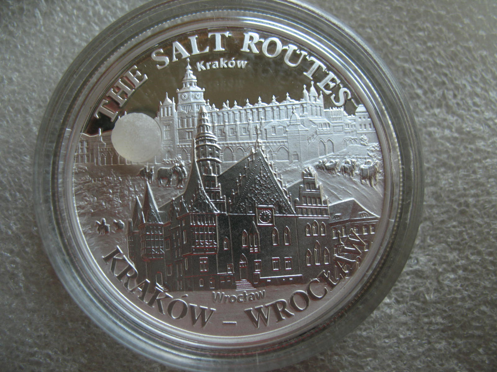 2010年马拉维20元精制纪念大银币-盐商之路 弗