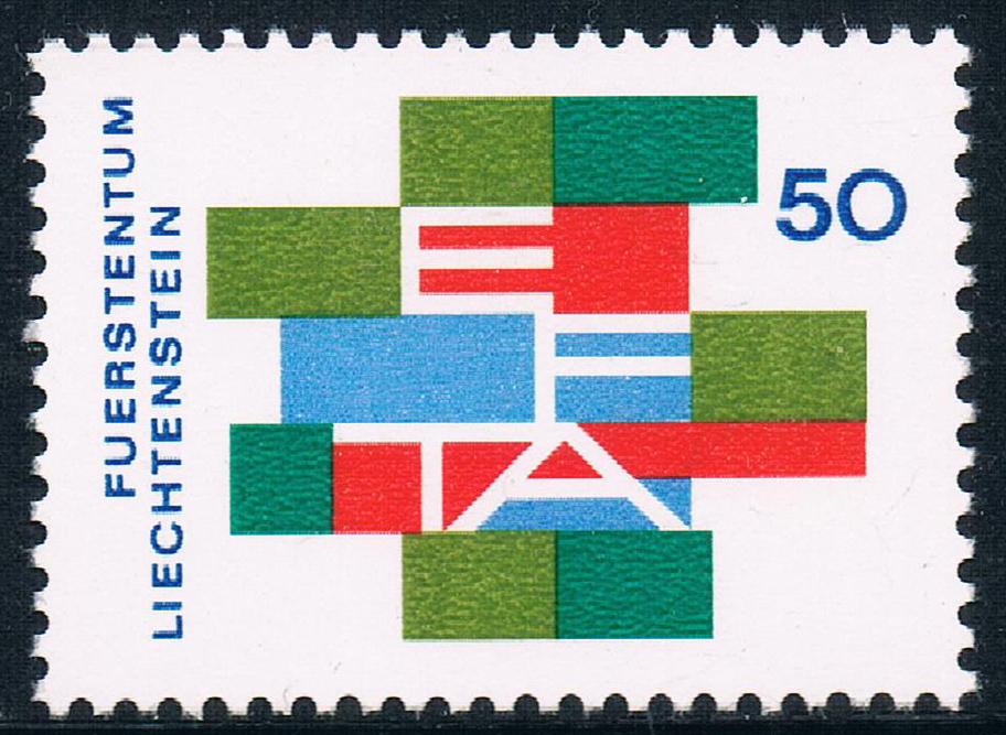 列支敦士登1967欧洲自由贸易联盟全新外国邮
