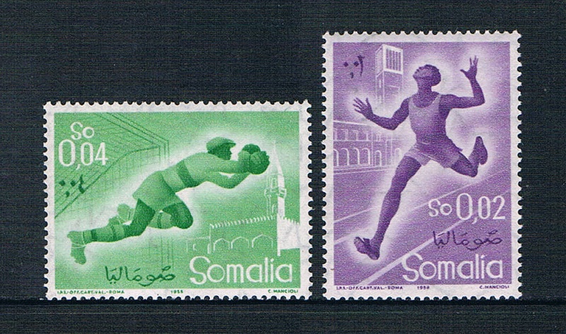 索马里1958体育运动项目 中邮网[集邮\/钱币\/邮